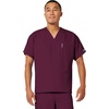 image:imageCherokee WW Originals Unisex Scrubs for Women amp Men VNeck Scrub TopWine