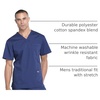 image:imageCherokee WW Professionals Mens VNeck Scrub Top 4 Pockets Medical ShirtNavy