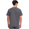 image:imageCherokee WW Professionals Mens VNeck Scrub Top 4 Pockets Medical ShirtPewter