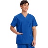 image:imageCherokee WW Professionals Mens VNeck Scrub Top 4 Pockets Medical ShirtRoyal