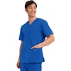 image:imageCherokee WW Professionals Mens VNeck Scrub Top 4 Pockets Medical ShirtRoyal