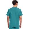 image:imageCherokee WW Professionals Mens VNeck Scrub Top 4 Pockets Medical ShirtTeal Blue