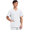 image:imageCherokee WW Professionals Mens VNeck Scrub Top 4 Pockets Medical ShirtWhite