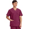 image:imageCherokee WW Professionals Mens VNeck Scrub Top 4 Pockets Medical ShirtWine