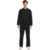 image:imageCherokee WW Professionals Scrub Jacket for Men Snap FrontBlack