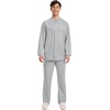 image:imageCherokee WW Professionals Scrub Jacket for Men Snap FrontGrey