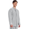 image:imageCherokee WW Professionals Scrub Jacket for Men Snap FrontGrey