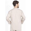 image:imageCherokee WW Professionals Scrub Jacket for Men Snap FrontKhaki