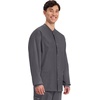 image:imageCherokee WW Professionals Scrub Jacket for Men Snap FrontPewter