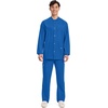 image:imageCherokee WW Professionals Scrub Jacket for Men Snap FrontRoyal