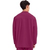 image:imageCherokee WW Professionals Scrub Jacket for Men Snap FrontWine