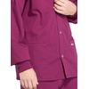 image:imageCherokee WW Professionals Scrub Jacket for Men Snap FrontWine