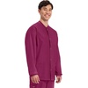 image:imageCherokee WW Professionals Scrub Jacket for Men Snap FrontWine