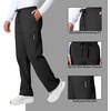 image:imageCherokee WW Professionals Scrubs for Men Tapered Leg Cargo Scrub PantsBlack