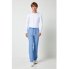 image:imageCherokee WW Professionals Scrubs for Men Tapered Leg Cargo Scrub PantsCiel Blue