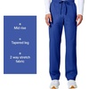 image:imageCherokee WW Professionals Scrubs for Men Tapered Leg Cargo Scrub PantsGalaxy Blue