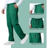 image:imageCherokee WW Professionals Scrubs for Men Tapered Leg Cargo Scrub PantsHunter Green