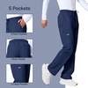 image:imageCherokee WW Professionals Scrubs for Men Tapered Leg Cargo Scrub PantsNavy