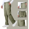 image:imageCherokee WW Professionals Scrubs for Men Tapered Leg Cargo Scrub PantsOlive