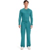 image:imageCherokee WW Professionals Scrubs for Men Tapered Leg Cargo Scrub PantsTeal Blue
