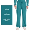 image:imageCherokee WW Professionals Scrubs for Men Tapered Leg Cargo Scrub PantsTeal Blue