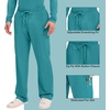 image:imageCherokee WW Professionals Scrubs for Men Tapered Leg Cargo Scrub PantsTeal Blue