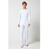 image:imageCherokee WW Professionals Scrubs for Men Tapered Leg Cargo Scrub PantsWhite