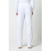 image:imageCherokee WW Professionals Scrubs for Men Tapered Leg Cargo Scrub PantsWhite