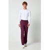image:imageCherokee WW Professionals Scrubs for Men Tapered Leg Cargo Scrub PantsWine