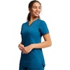 image:imageCherokee WW Revolution Medical Womens Scrub Top VNeck 3Pocket ScrubsCaribbean Blue