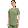 image:imageCherokee WW Revolution Medical Womens Scrub Top VNeck 3Pocket ScrubsCelery Green