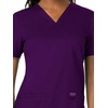 image:imageCherokee WW Revolution Medical Womens Scrub Top VNeck 3Pocket ScrubsEggplant