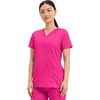 image:imageCherokee WW Revolution Medical Womens Scrub Top VNeck 3Pocket ScrubsElectric Pink