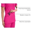 image:imageCherokee WW Revolution Medical Womens Scrub Top VNeck 3Pocket ScrubsElectric Pink