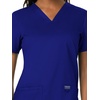 image:imageCherokee WW Revolution Medical Womens Scrub Top VNeck 3Pocket ScrubsGalaxy Blue