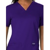 image:imageCherokee WW Revolution Medical Womens Scrub Top VNeck 3Pocket ScrubsGrape