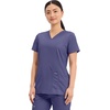 image:imageCherokee WW Revolution Medical Womens Scrub Top VNeck 3Pocket ScrubsGrape