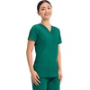 image:imageCherokee WW Revolution Medical Womens Scrub Top VNeck 3Pocket ScrubsHunter Green