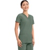 image:imageCherokee WW Revolution Medical Womens Scrub Top VNeck 3Pocket ScrubsOlive