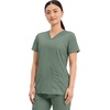 image:imageCherokee WW Revolution Medical Womens Scrub Top VNeck 3Pocket ScrubsOlive