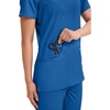 image:imageCherokee WW Revolution Medical Womens Scrub Top VNeck 3Pocket ScrubsRoyal