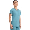 image:imageCherokee WW Revolution Medical Womens Scrub Top VNeck 3Pocket ScrubsSoft Marine