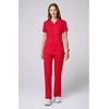 image:imageCherokee WW Revolution Medical Womens Scrub Top VNeck 3Pocket ScrubsSweet Paprika
