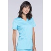 image:imageCherokee WW Revolution Medical Womens Scrub Top VNeck 3Pocket ScrubsTurquoise