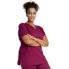 image:imageCherokee WW Revolution Medical Womens Scrub Top VNeck 3Pocket ScrubsWine