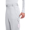 image:imageCherokee WW Revolution Mens Scrub Pants with Cargo Pockets Modern FitWhite