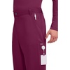 image:imageCherokee WW Revolution Mens Scrub Pants with Cargo Pockets Modern FitWine
