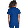 image:imageCherokee WW Revolution Mock Wrap Maternity Scrub Top 2Way StretchGalaxy Blue