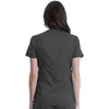 image:imageCherokee WW Revolution Mock Wrap Maternity Scrub Top 2Way StretchPewter