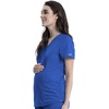image:imageCherokee WW Revolution Mock Wrap Maternity Scrub Top 2Way StretchRoyal